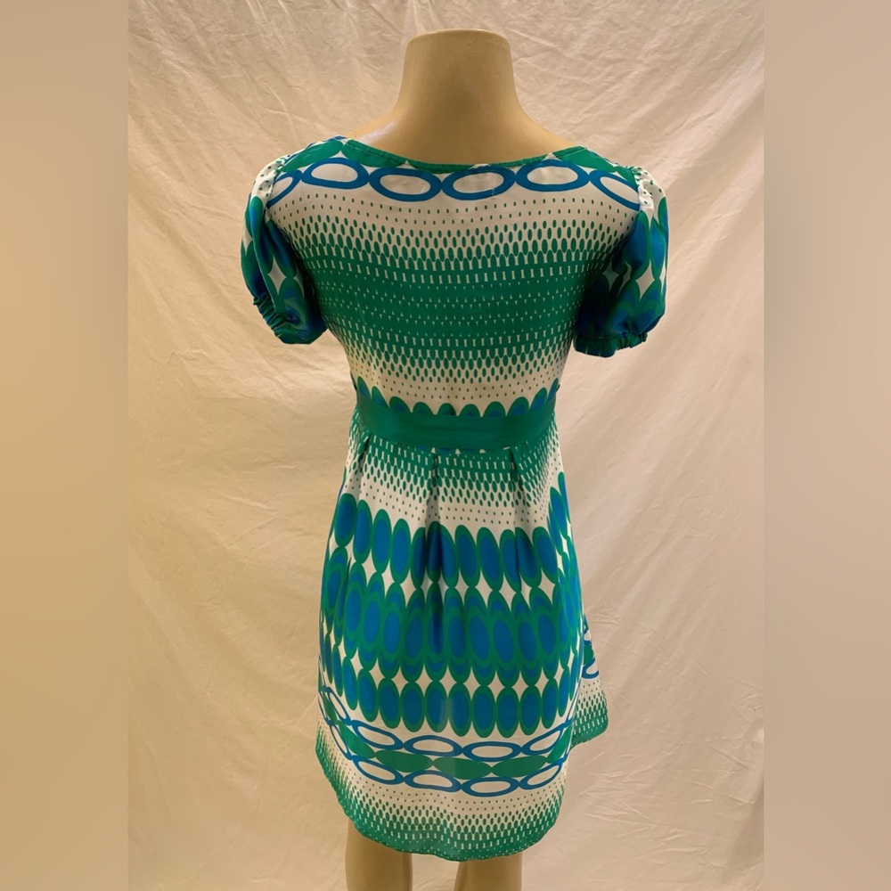 Zara Basic Size Large Short Sleeve Multicolored O… - image 6